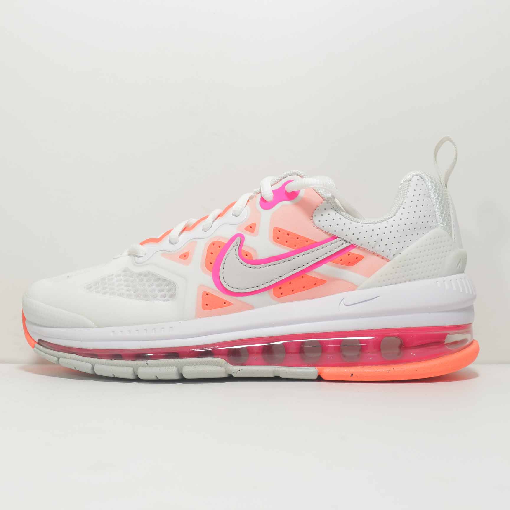 2021 Women Nike Air Max Genome White Pink Peach Shoes - Click Image to Close